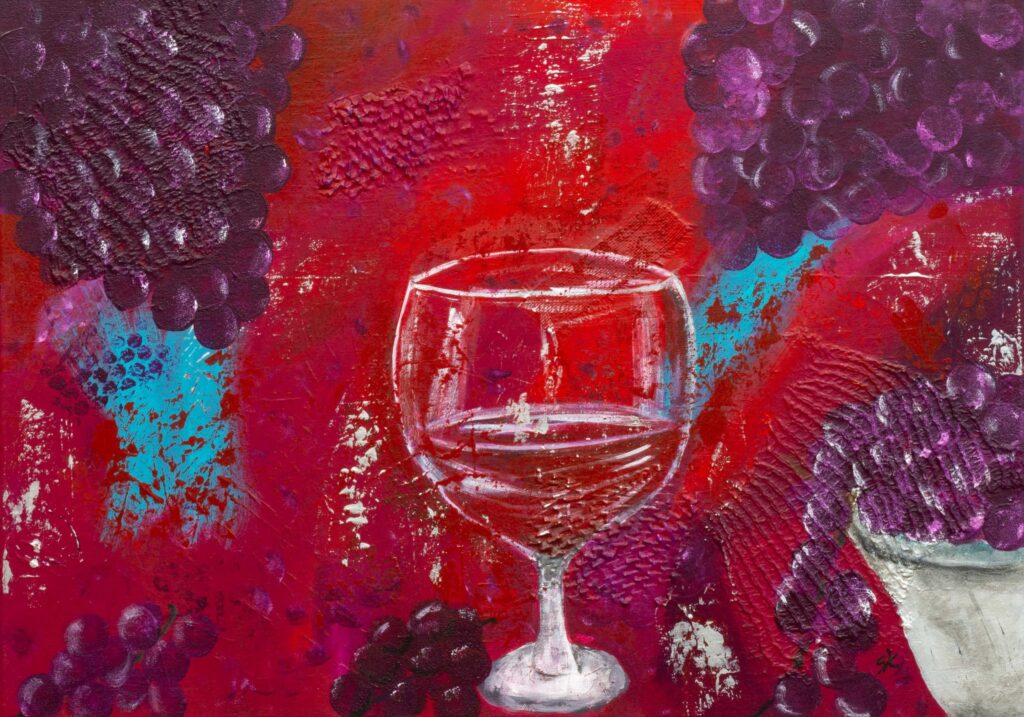 Binissalem, Acryl Mischtechnik